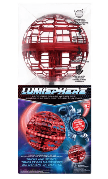 Lumisphere Hand-Controlled Action Orb (Red)