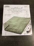 Pure Enrichment Ultra-Wide Weighted Electric Heating Pad
