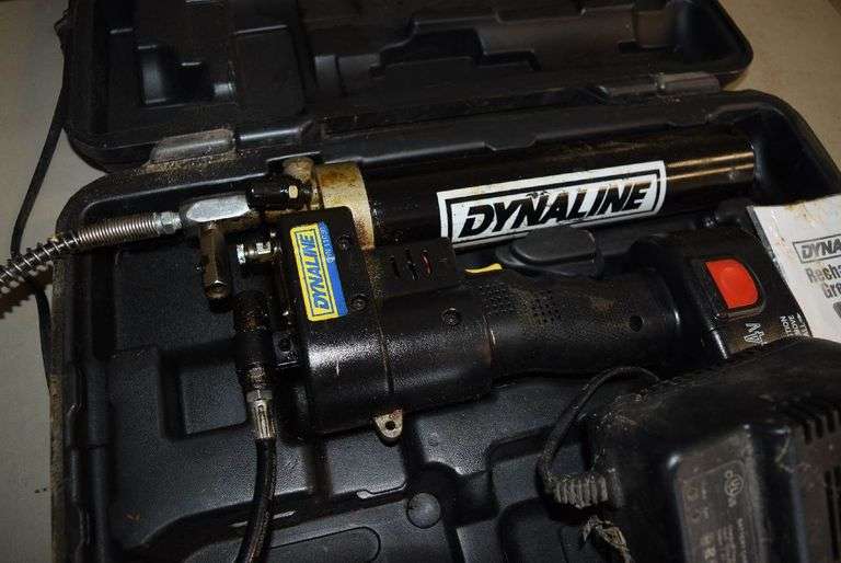 Dynaline Rechargeable Grease Gun VanKlaveren Auctions Inc.