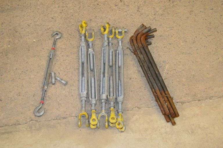 Heavy Turnbuckles & Anchors VanKlaveren Auctions Inc.