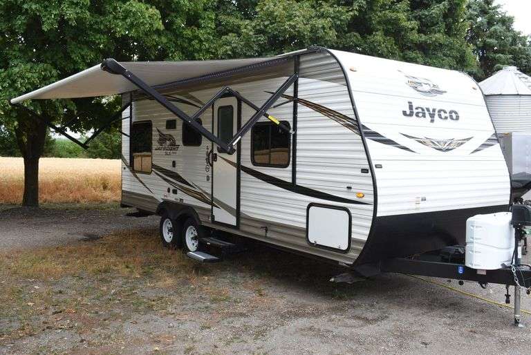 AS NEW Travel Trailer, Enclosed Trailer and Fishing Boat, Motor and Trailer Plus Much More!