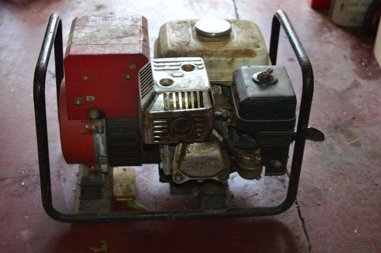 Honda EG1400X Generator VanKlaveren Auctions Inc.