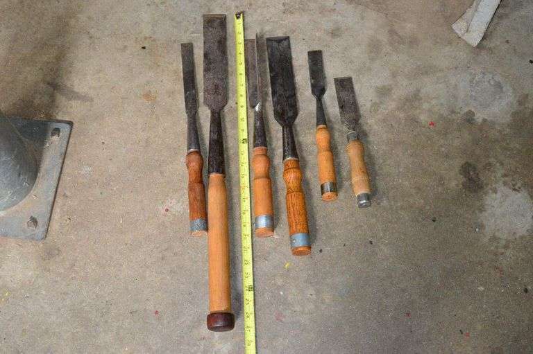 Large Wood Chisels VanKlaveren Auctions Inc.