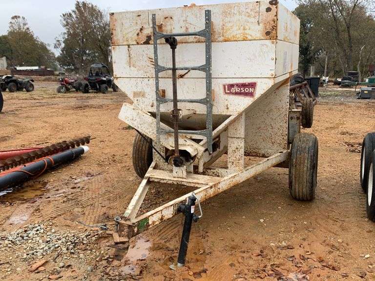 Larson S/A Seeder Spreader Cart Witcher Farms