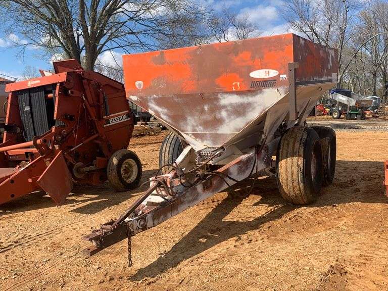 Wilmar 800 T/A Pull Type Fertilizer Cart Witcher Farms