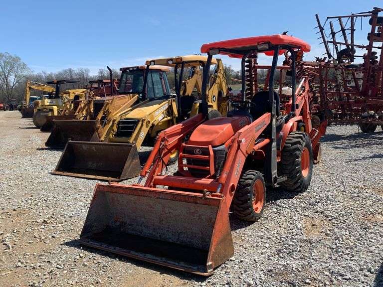 2008 Kubota B26 4x4 Compact Backhoe Loader Witcher Farms