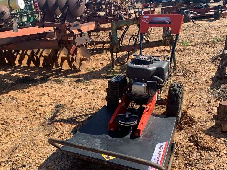 DR Walk Behind Brush Cutter Mower Witcher Farms