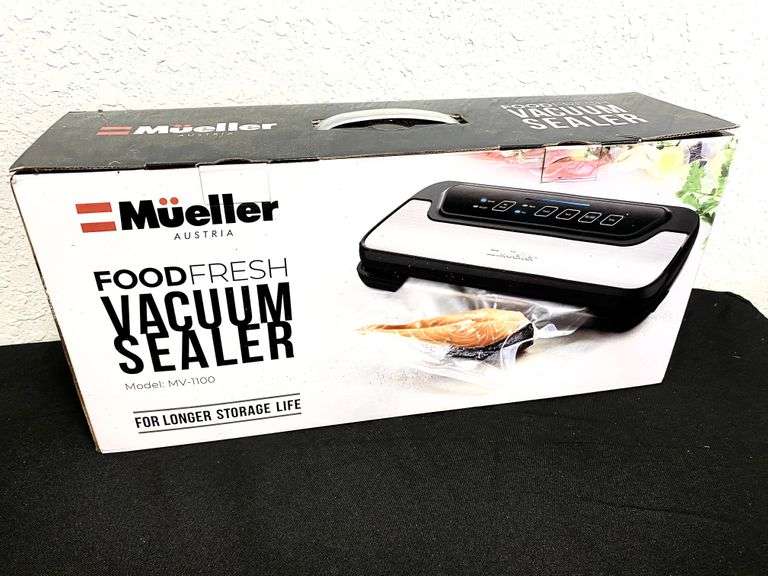 NEW - Mueller Food Fresh Vacuum Sealer w/ Accessories
