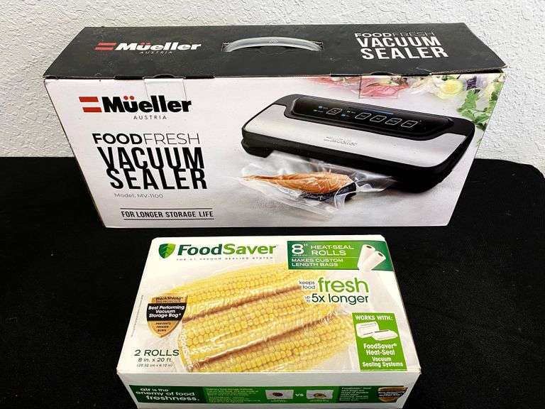 NEW - Mueller Food Fresh Vacuum Sealer w/ Accessories