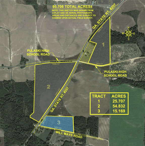 15.169+/- Acres