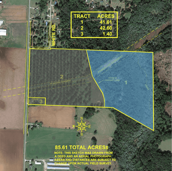 41.61+/- Acres