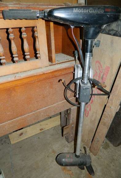 Motor Guide Power Trolling Motor 12V 28 Lb Thrust Wolfe Auction 