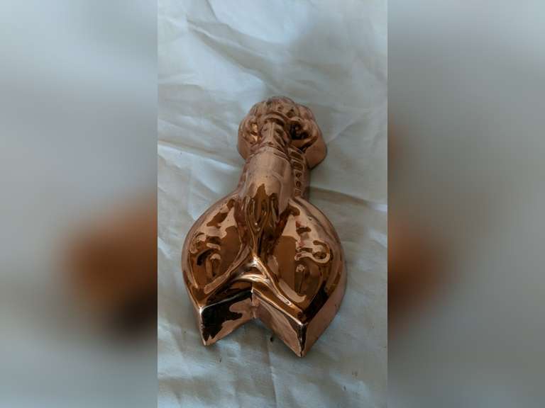 Decorative copper jello mold, lobster Wolfe Auction & Realty, LLC