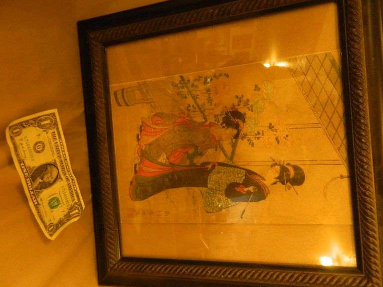 Japanese print Wolfe Auction & Realty, LLC