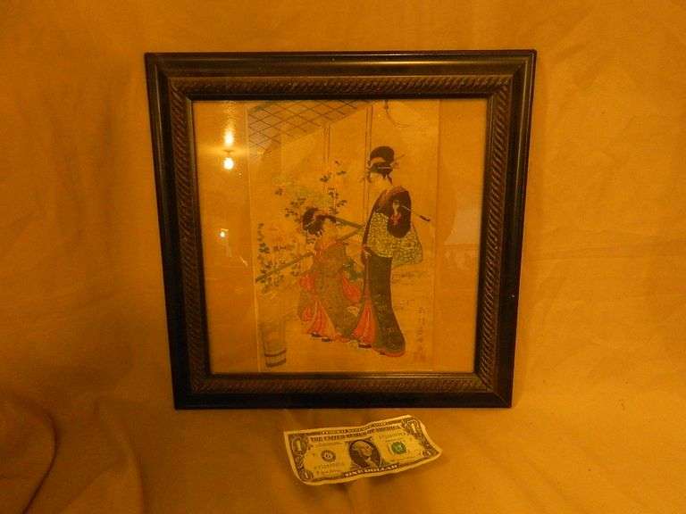 Japanese print Wolfe Auction & Realty, LLC