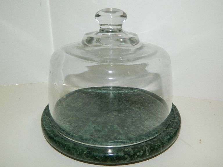 Stone Cheese Dish, Salt Shaker, Pepper Grinder & Leaf Dishes Wolfe