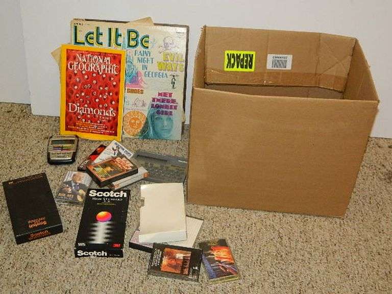 Books, Magazines, Cassette Tapes and More Wolfe Auction & Realty, LLC