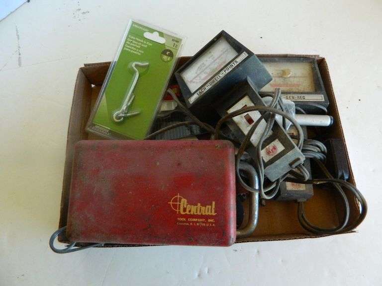 UBolts, Tach Dwell & Points Gauge, Alternator Gauge, Chain Saw