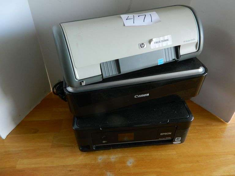 HP Deskjet D1520 & Canon & Epson Printers NX430, NEC 15" Monitor, HP