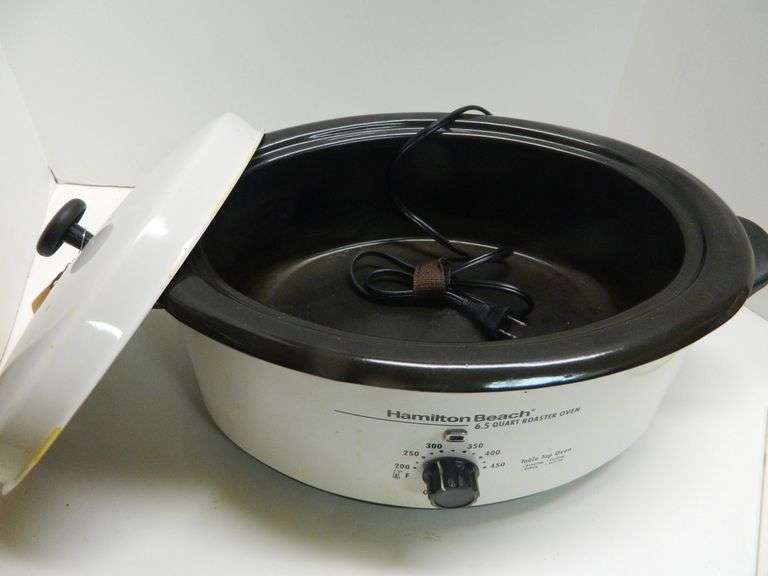 Hamilton Beach 6.5 Quart Roaster Oven Wolfe Auction & Realty, LLC