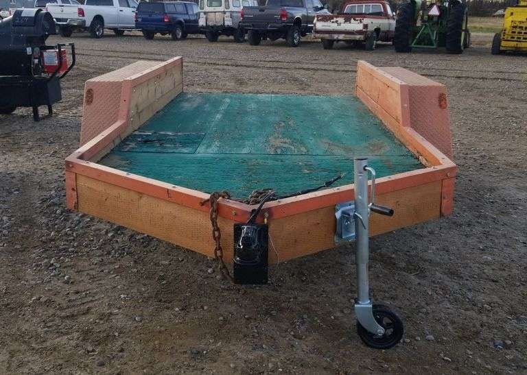 HOMEBUILT UTILITY TRAILER AXLE Wild Rose Auction Services