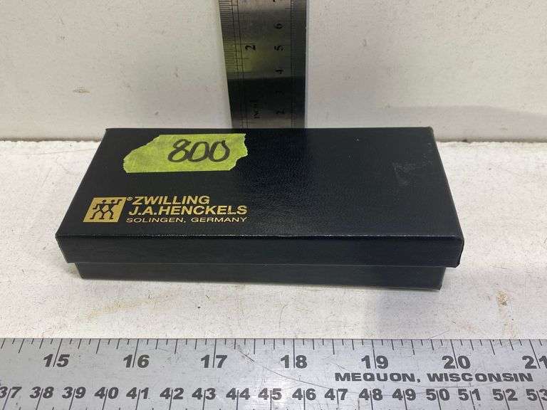 ZWILLING J.A. HENCKELS POCKET KNIFE; SN 0078 Wild Rose Auction Services