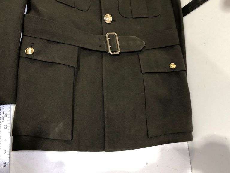 ALBERTA FISH AND WILDLIFE DRESS UNIFORM JACKET AND HAT Wild Rose