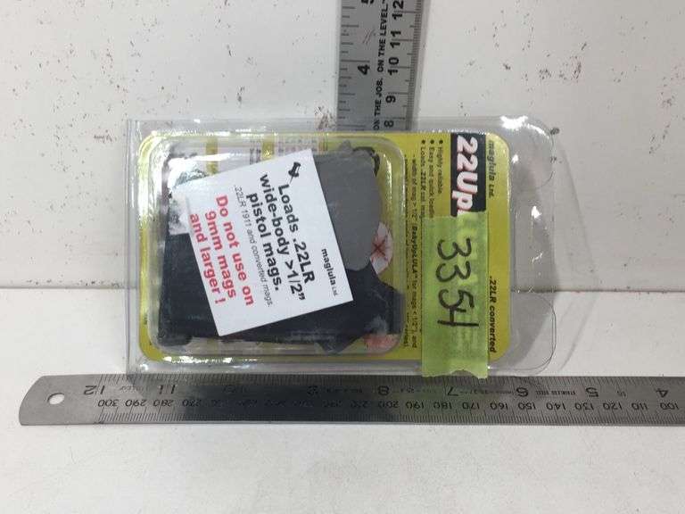 MAGLULA 22 UP LULA PISTOL MAG LOADER & UNLOADER LOADS .22 LR WIDE BODY