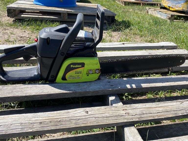 POULAN 16" GAS CHAIN SAW Wild Rose Auction Services