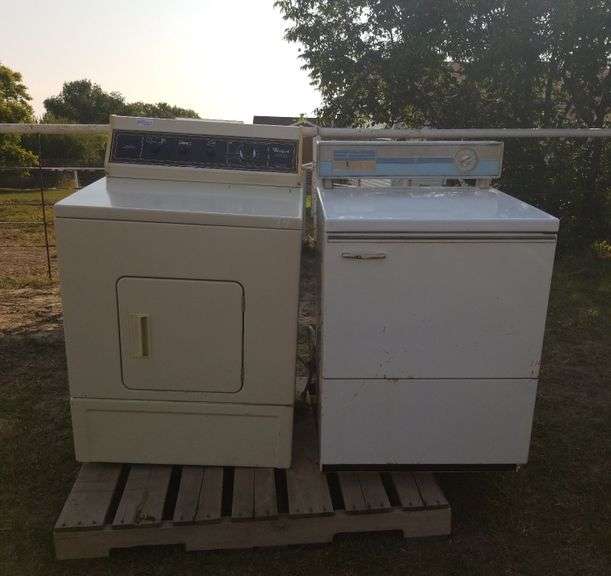 WHIRLPOOL & GENERAL ELECTRIC DRYERS (2) Wild Rose Auction Services