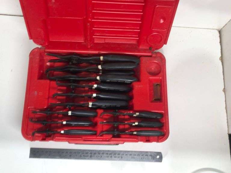 MAC TOOLS PK 1250 RETAINING RING PLIER SET, CONVERTIBLES FOR EXTERNAL