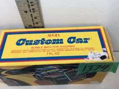 CUSTOM CAR BUBBLE BATH IN BOX