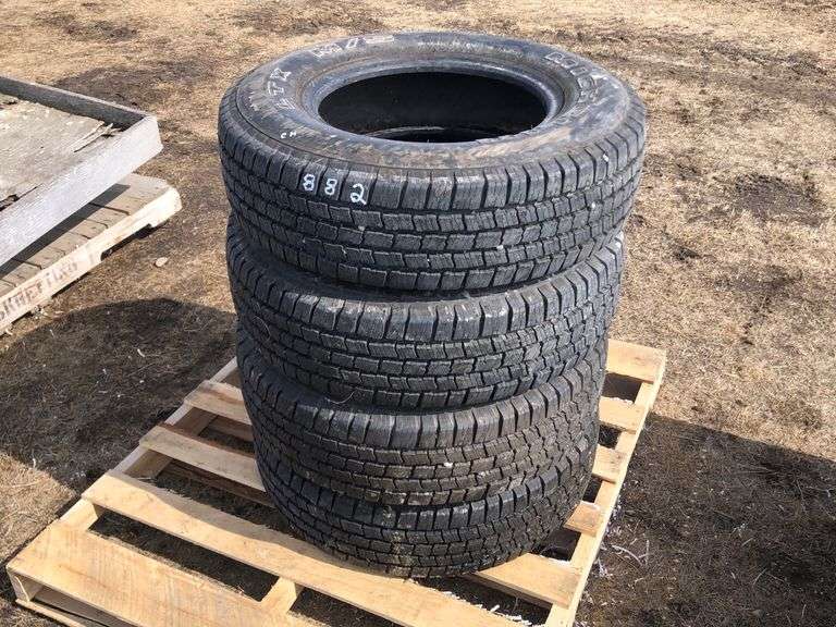 4 MICHELIN LTX M+S TIRES, SIZE LT225/75R16 LOAD RANGE E Wild Rose