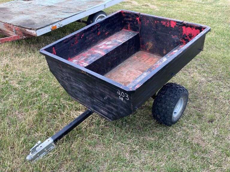 QUAD/ATV TUB TRAILER Wild Rose Auction Services