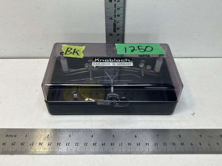 KNOBLOCH SHOOTING GLASSES C/W CASE. MADE IN WEST GERMANY. Wild Rose