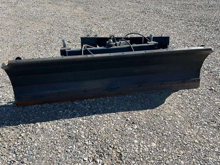 SKID STEER 86", MODEL YS86, QUICK ATTACH HYDRAULIC ANGLE SNOW BLADE