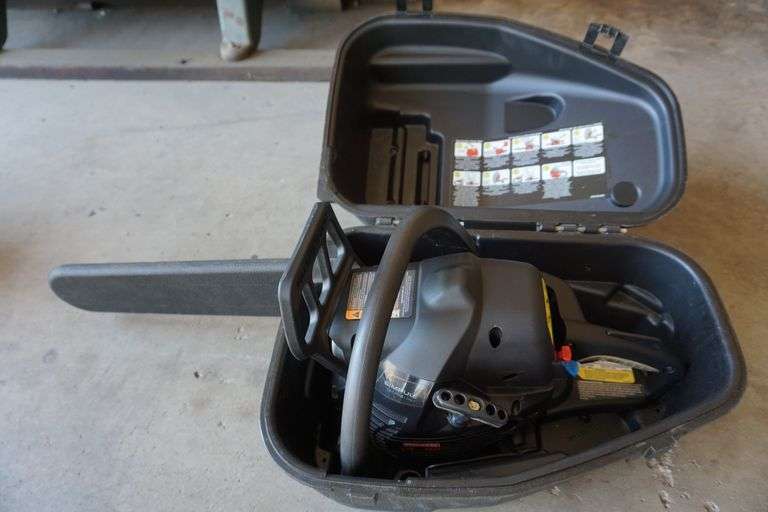 Craftsman chainsaw and case World Wide Auction Inc