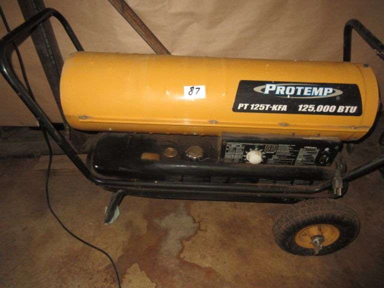 PRO TEMP PT 125TKFA 125,000 BTU HEATER World Wide Auction Inc