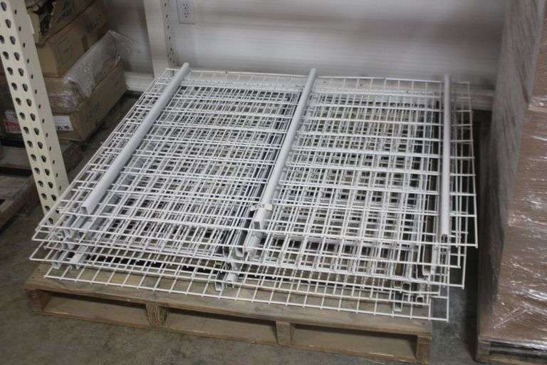 4'X4' METAL GRATES FOR PALLET RACKING - World Wide Auction Inc