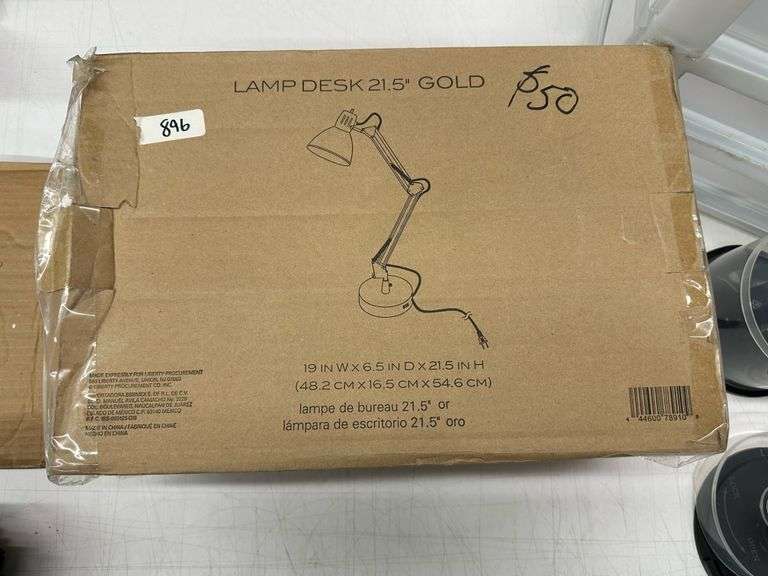 Desk Lamp In Gold