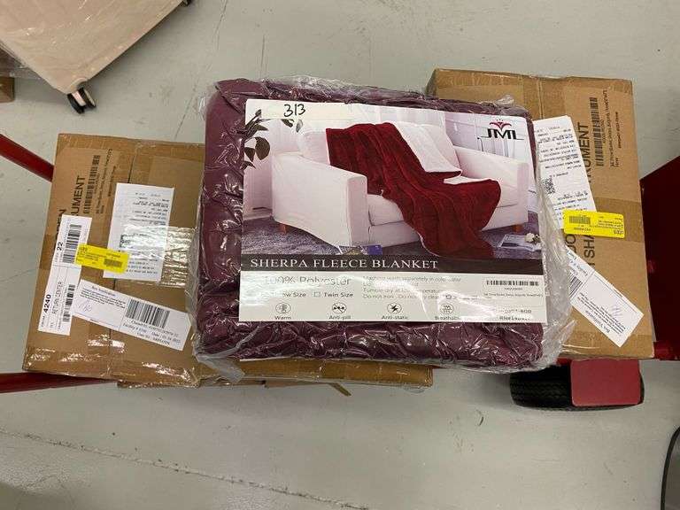 Serta So Huge Oversized Fleece Blanket, 10 Feet x 10 Feet, Grey World