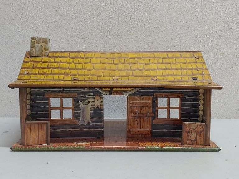 Tin Cabin and Barns Marx & Ohio Toys W. Yoder Auction