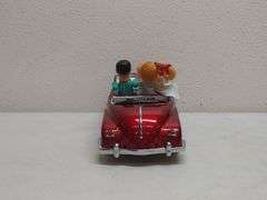 Battery-Op Tin Toys Bartender &  Photoing On Car