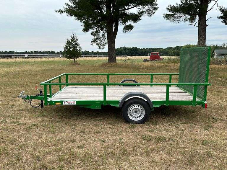 2022 Badger Utility Trailer W. Yoder Auction