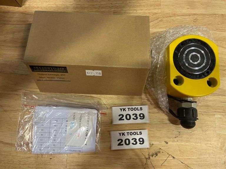 MINI HYDRAULIC CYLINDER 20 T Yorkton Auction Centre
