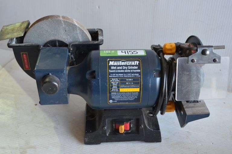 Mastercraft Wet and Dry Grinder Yorkton Auction Centre