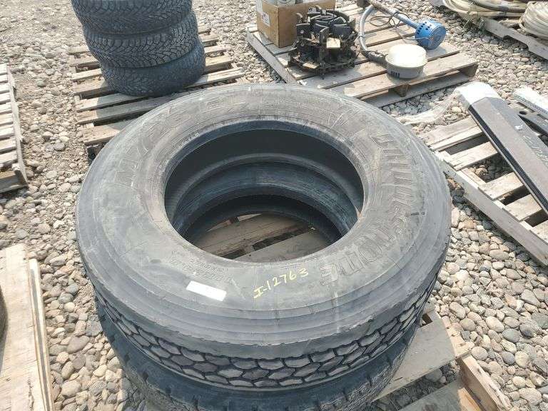 2 Semi Tires Yorkton Auction Centre