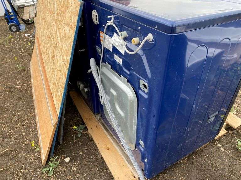 Washer and Dryer Set Kenmore Blue Front Load Yorkton Auction Centre