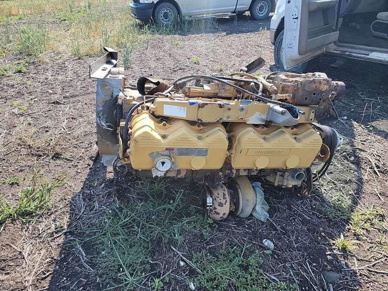 Catapillar Engine for Parts Yorkton Auction Centre