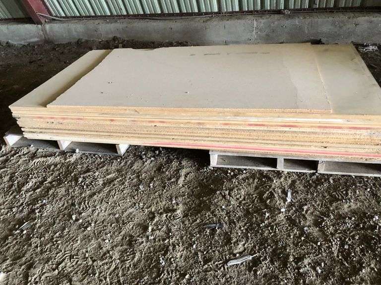 4x8 Sheets MDF & Particle Board Yorkton Auction Centre